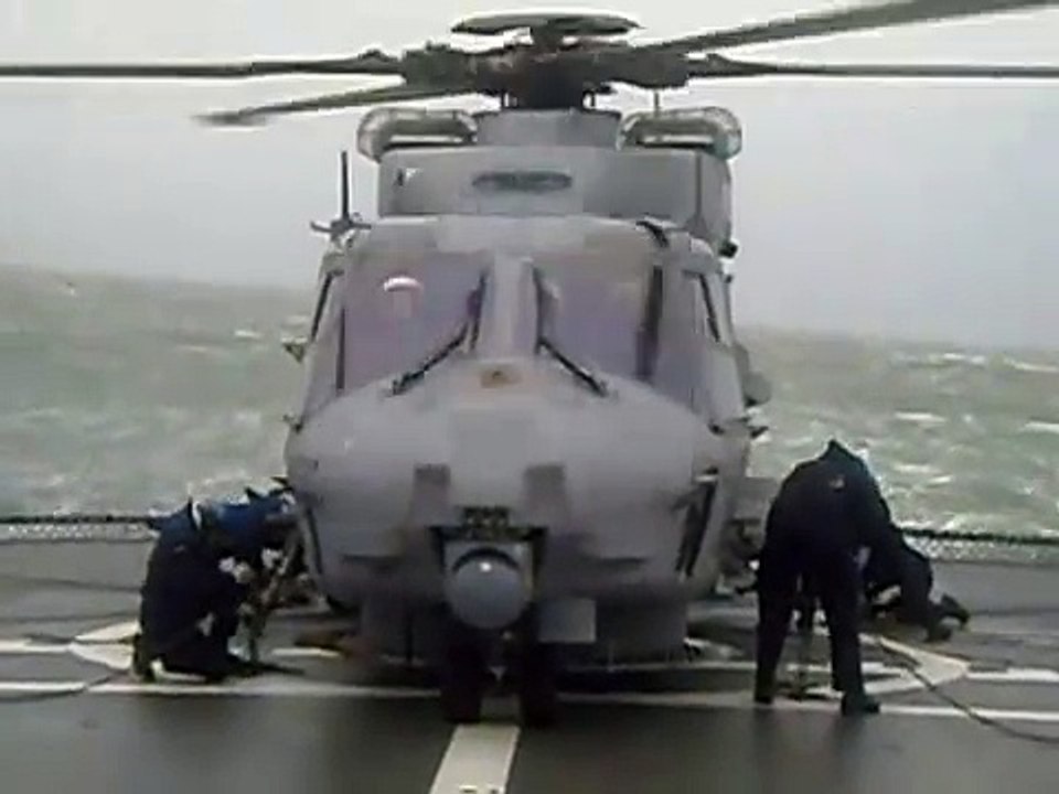 NH90 At Rough Sea