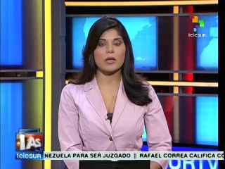 Correa inspeccionó el lugar donde sería la misa del Papa Francisco