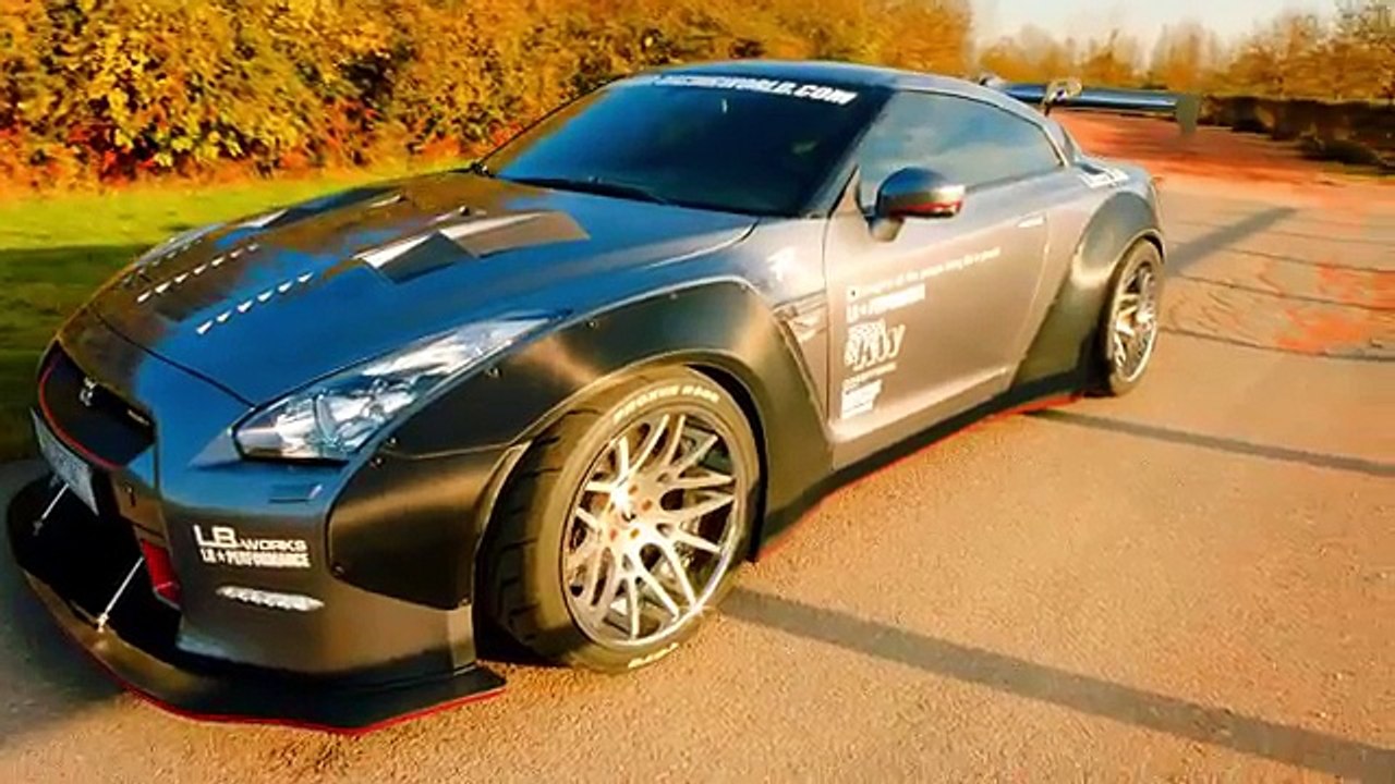 PREPARATION NISSAN GTR R35 ADRW GODZILLA LIBERTY WALK FRANCE