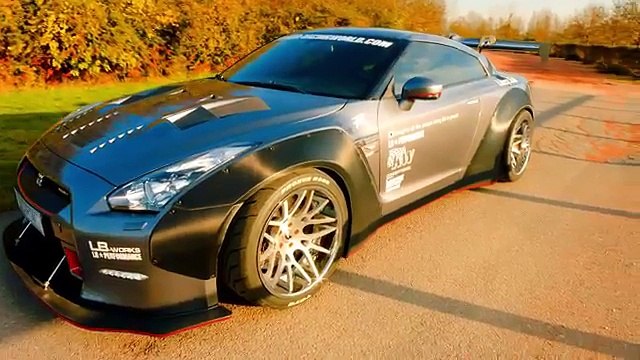 PREPARATION NISSAN GTR R35 ADRW GODZILLA LIBERTY WALK FRANCE