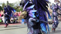 Fire-breathing Maleficent Dragon Battle with Prince Phillip in Festival of Fantasy Parade
