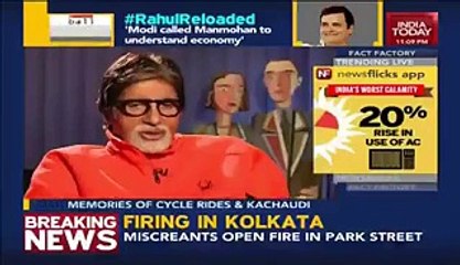 Amitabh Bachan Sharing His Tough Days