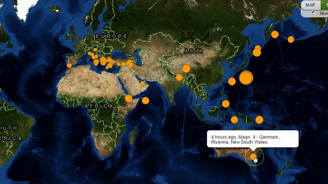 Powerful 7.8 Earthquake Hits Off Japan's Coast, 3.4 Illinois and Phantom California Quakes