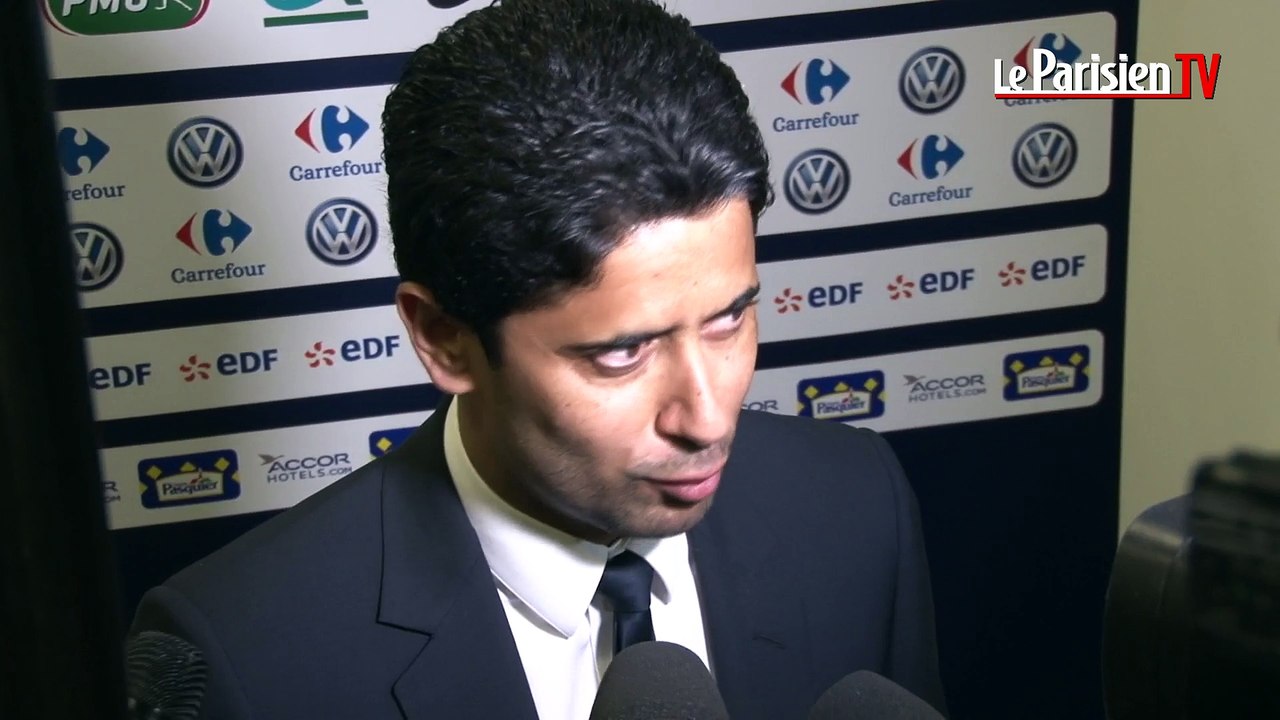 Coupe de France pour le PSG : Nasser "fier" de ses joueurs
