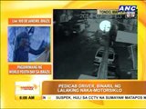 Pedicab driver's shooting caught on cam