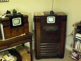 Early Prewar TV, 1939 Television by RCA Victor, working TV