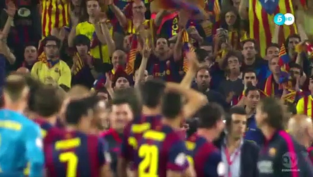Barca open celebrate