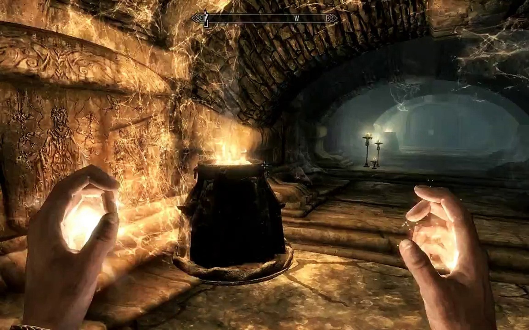 Skyrim How To Open The Golden Claw Door Video Dailymotion