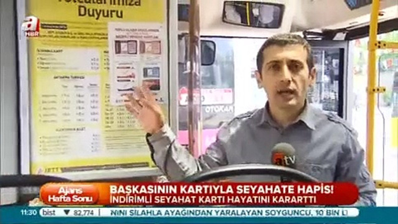 İ.E.T.T Başkasının kartıyla seyahate 10 yıl hapis cezası