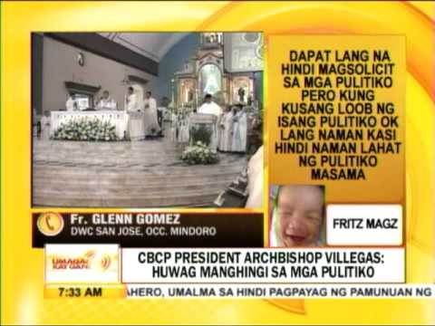 Punto por Punto: Archbishop Villegas: Huwag manghingi sa mga pulitiko