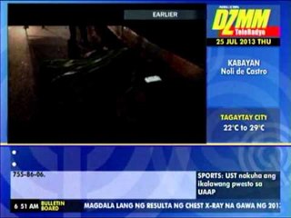 Rider crushed dead by truck in Manila