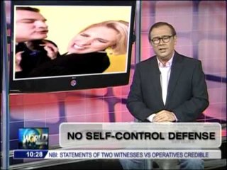 Teditorial: No self-control defense
