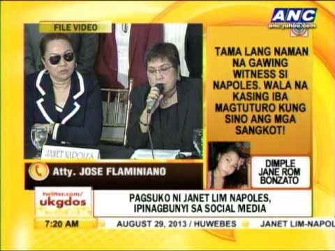 Punto por Punto: Janet Lim Napoles as state witness?