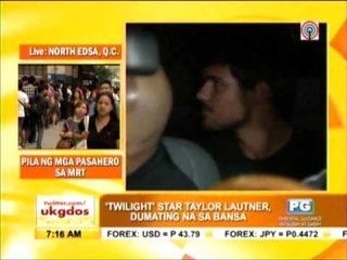 Taylor Lautner now in PH