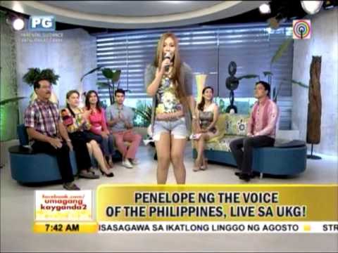 Penelope of 'Voice PH' guests on 'UKG'