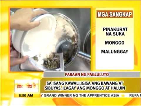 Recipe: Munggo with a twist by Nanay Teresita of 'Be Careful with My Heart'