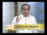 'PNoy' delivers early SONA