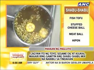 Here's how to prepare shabu-shabu