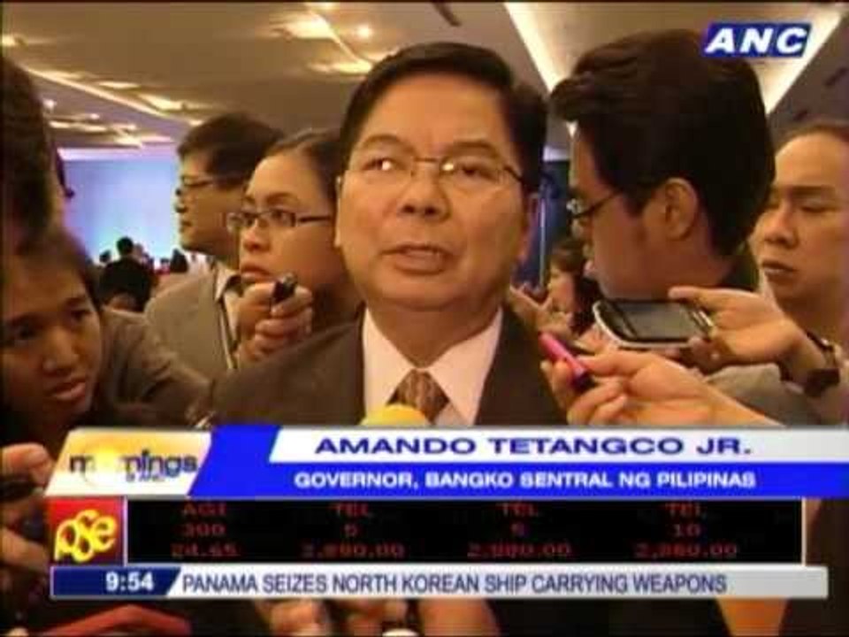 Tetangco: No urgency to change monetary policy