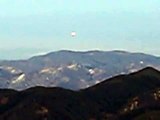 UFO hovering over North Orange County, CA