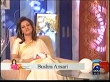 Bushra Ansari Live With Moin Akhtar. Brunch With Bushra