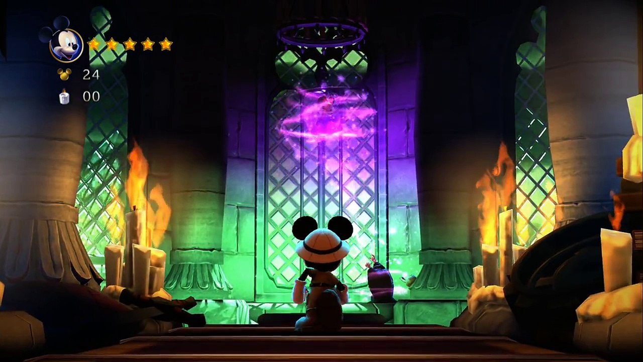 Castle of Illusion Starring Mickey Mouse - Final Boss Fight + Ending & Credits (Mizrabel's Tower)