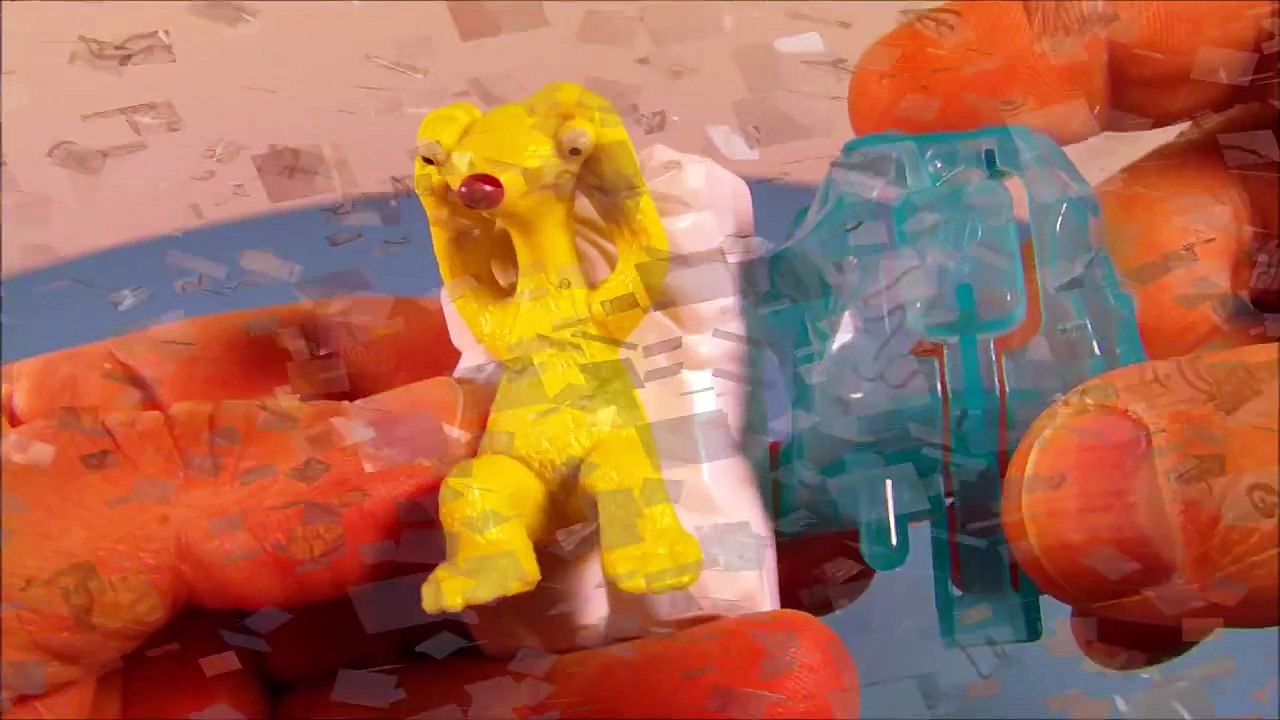 2014 BLUE SKY ICE AGE SET OF 6 BURGER KING KID'S MEAL TOY'S VIDEO REVIEW