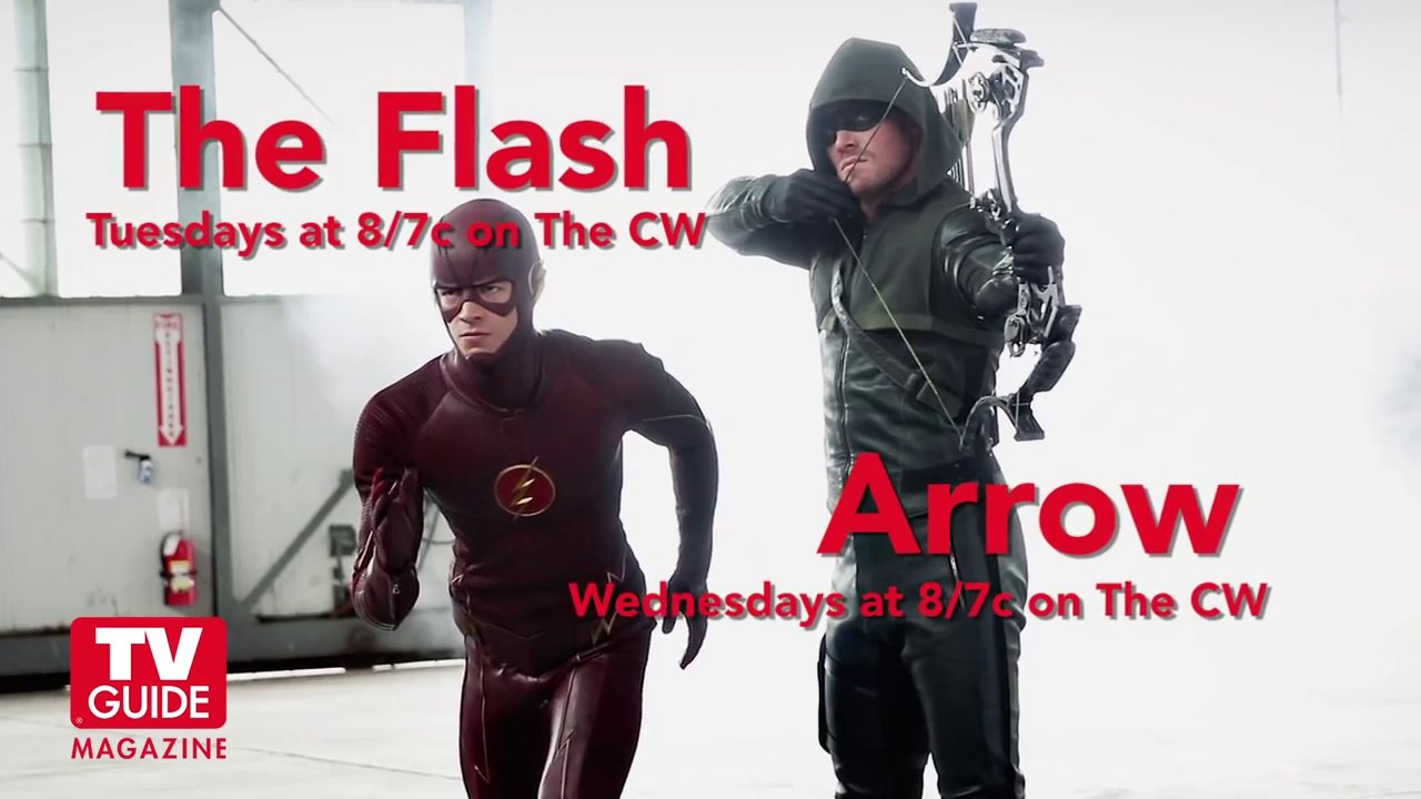 Arrow & The Flash - Cover shoot