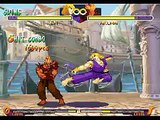 Street Fighter Alpha 2 - Ken vs Shin Akuma (Gouki) Close Fight