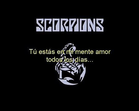 Loving you sunday morning - Scorpions (Subtitulada en español)