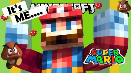 Minecraft SUPER MARIO in One Command Block Creations NikNikamTV