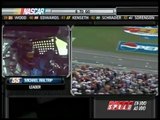 Talladega 2008 Last 6 laps and crash - NASCAR Sprint Cup Series (Spanish)