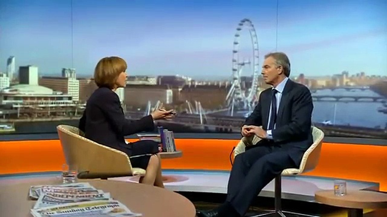 Tony Blair on Andrew Marr Show (03Feb13)
