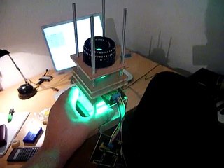 Lowest Cost DIY LCD Projector with 64x64px