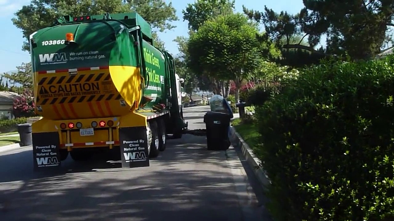 Waste Management Garbage Trucks