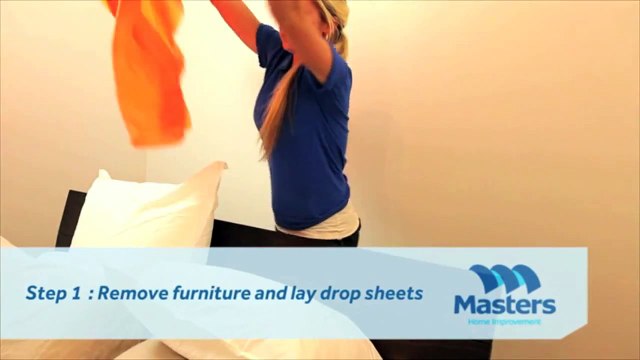 How to paint walls and ceilings