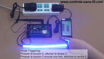 Comment Utiliser Contrôleur WiFi WF-8-1R 12V 3 Modes de contrôle Télécommander lampes LED 9V?