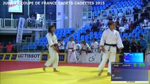 Chpt de France par équipes cadets/cadettes 2015 - Tapis 5 (REPLAY)