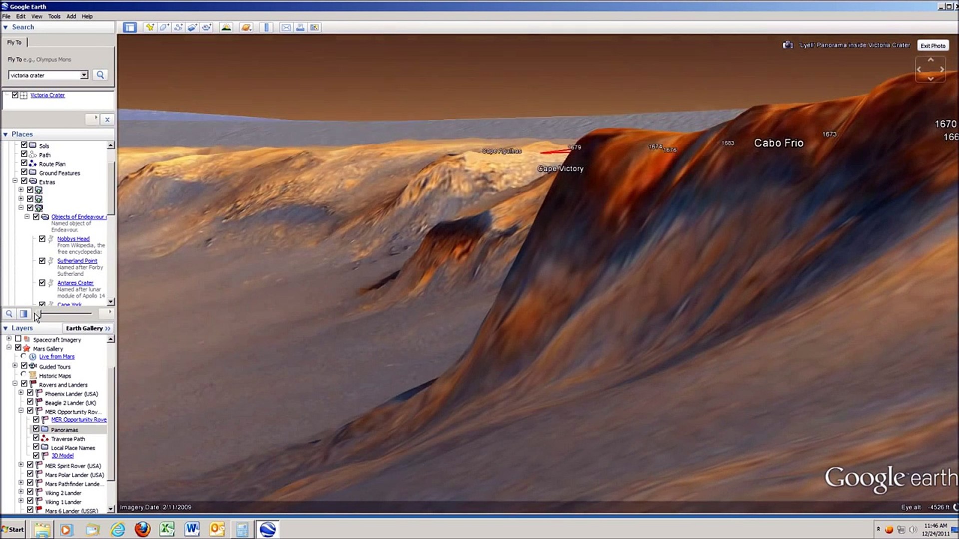 ⁣Google Mars - Google Map - Google Earth