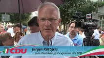Jürgen Rüttgers kommentiert Frank-Walter Steinmeier