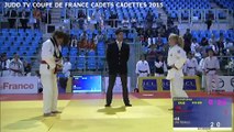 Chpt de France par équipes cadets/cadettes 2015 - Tapis 6 (REPLAY)