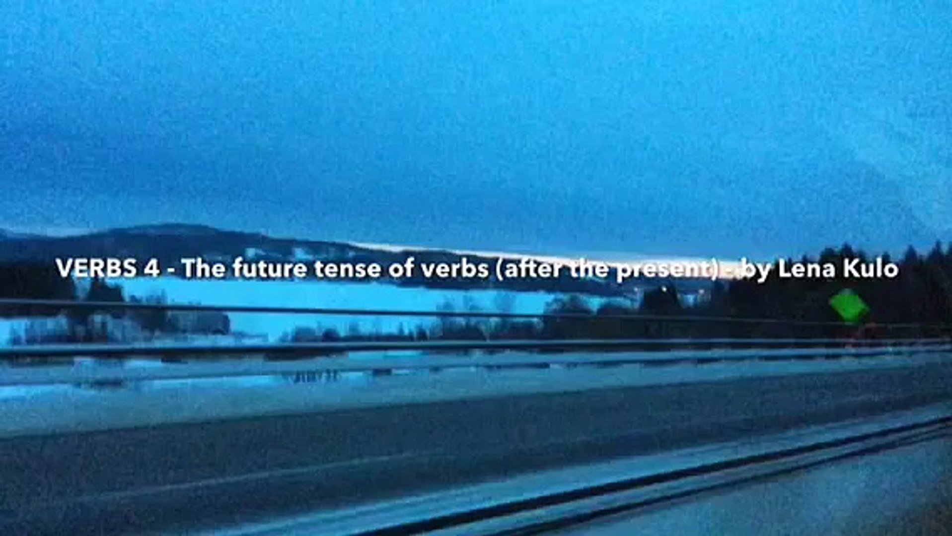 Verbs 4 Future (English Grammar) Swesub