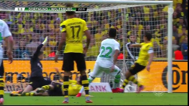 Dortmund 1-3 Wolfsburg ~ [DFB Pokal] - 30.05.2015 - All Goals & Highlights