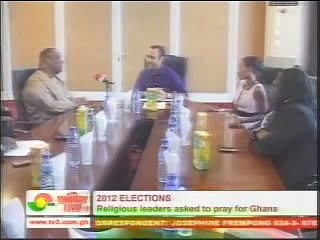 Duncan Williams visits TV3 ahead of 2012 Elections.flv