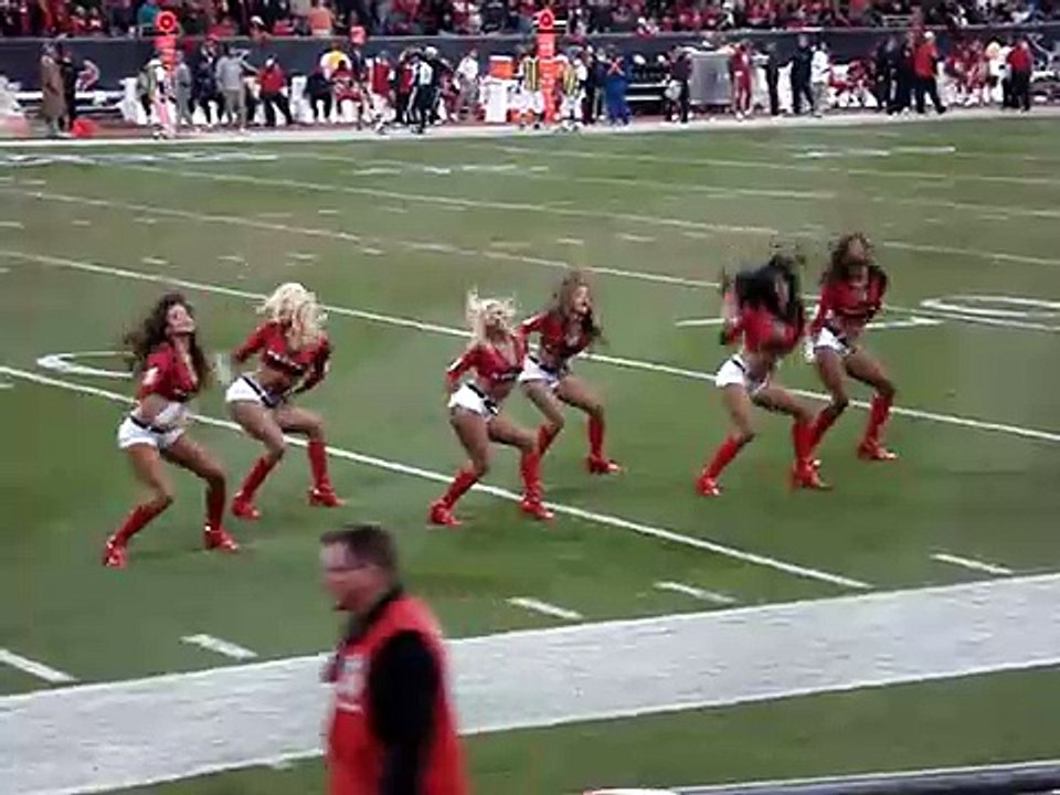 Texans Cheerleaders on Monday Night Football