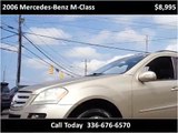2006 Mercedes-Benz M-Class Used Cars Greensboro NC