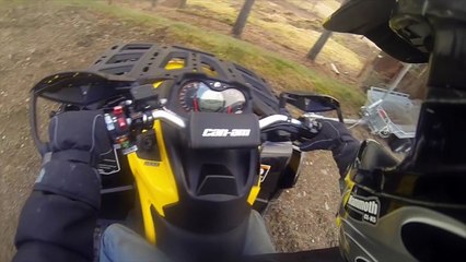 Suzuki ltr 450 vs Can Am Outlander 1000 xt-p