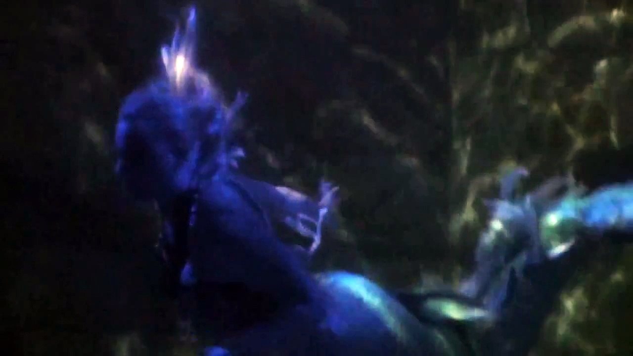 Mermaid and Merman in Aquarium