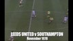 Leeds United 4 v 0 Southampton 25/11/78 #LUFC
