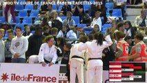 Chpt de France par équipes cadets/cadettes 2015 - Tapis 2 (REPLAY)